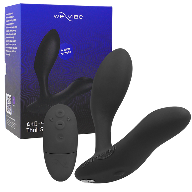 WE-VIBE - VIBRATOR DITTO+ CU DOP ANAL NEGRU