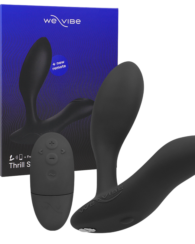 WE-VIBE - VIBRATOR DITTO+ CU DOP ANAL NEGRU