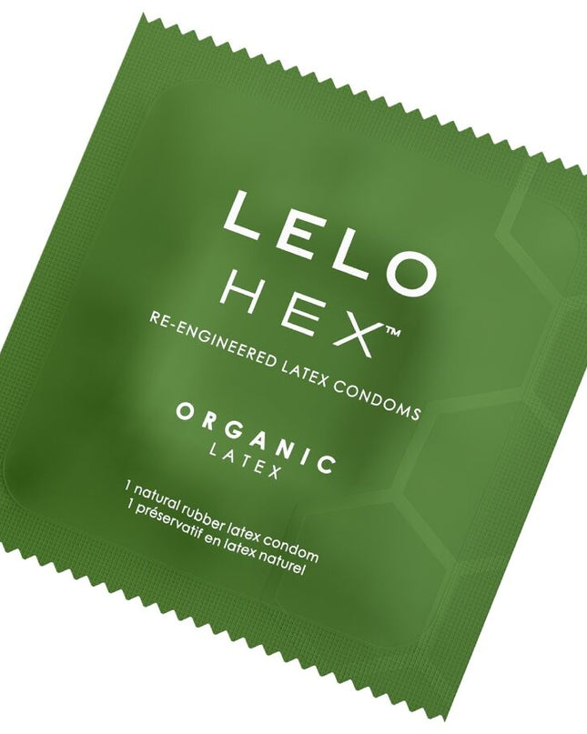 LELO - CUTIE DE PRESERVATIVI ORGANICI HEX 12 UNITĂȚI