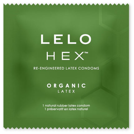 LELO - CUTIE DE PRESERVATIVI ORGANICI HEX 36 UNITĂȚI
