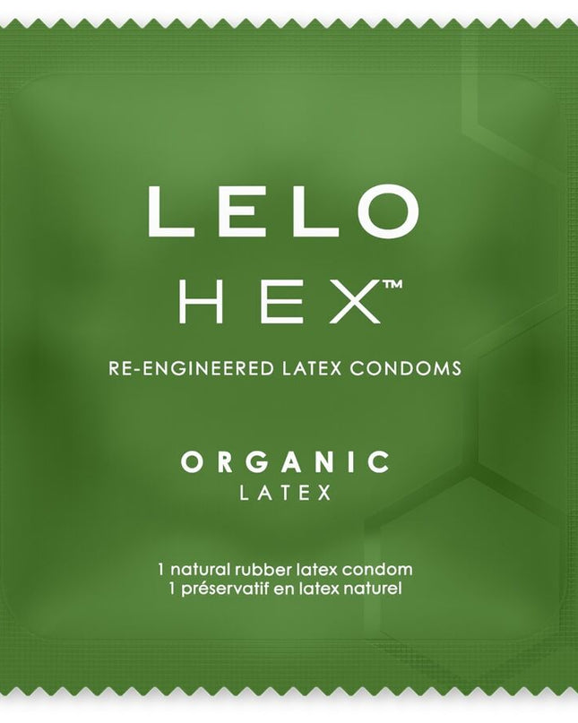 LELO - CUTIE DE PRESERVATIVI ORGANICI HEX 36 UNITĂȚI