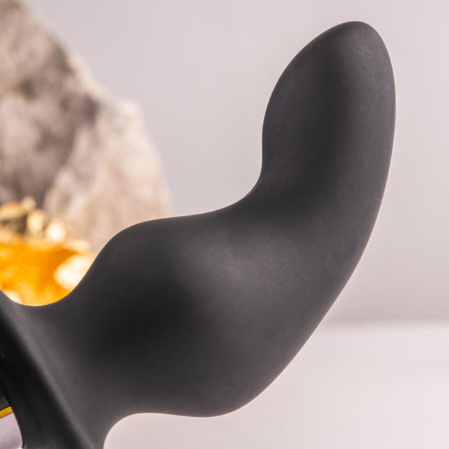 ROCKS-OFF - DOP ANAL RO-ZEN RRO CU INEL VIBRATOR PENTRU PENIS, NEGRU