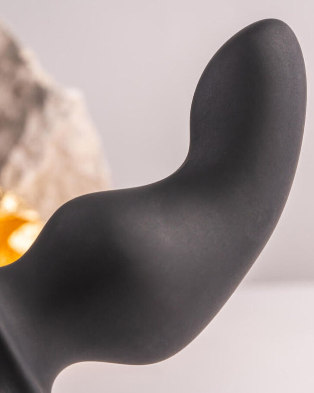 ROCKS-OFF - DOP ANAL RO-ZEN RRO CU INEL VIBRATOR PENTRU PENIS, NEGRU