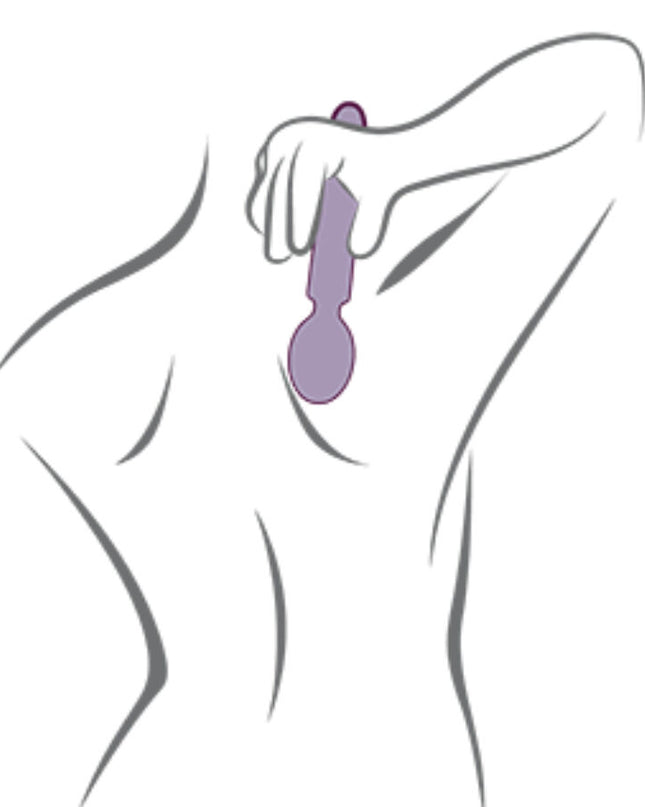 ROCKS-OFF - VIBRATOR ORIEL CU BAGHETĂ FLEXIBILĂ FUCSIA