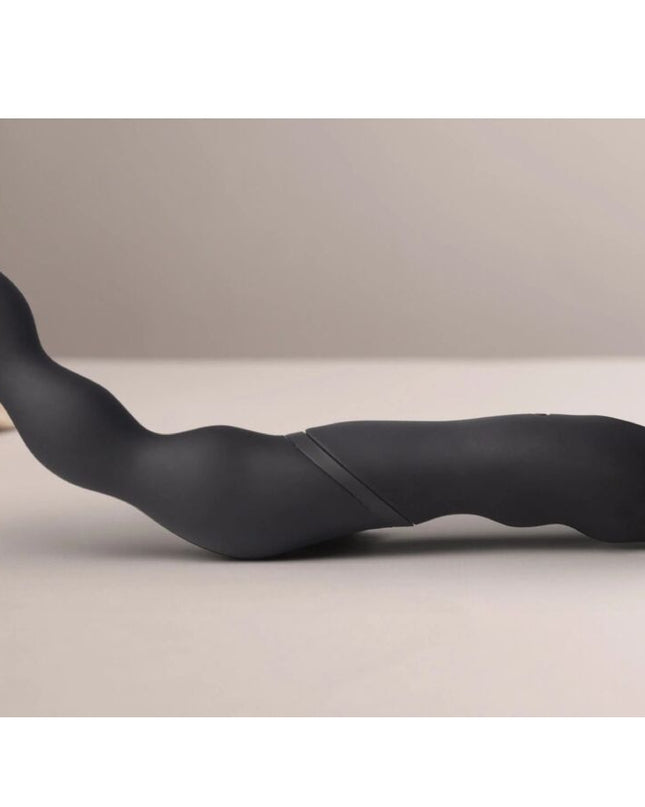 ADAPTOR VIBRATOR PENTRU PROSTATĂ ȘI ANAL ROCKS-OFF - NEGRU