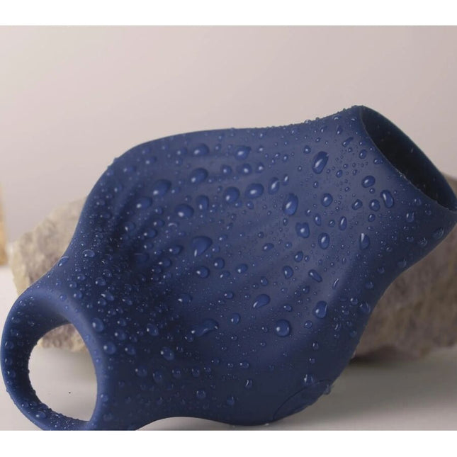 ROCKS-OFF - MASTURBATOR VIBRATOR FLEXIBIL ALBASTRU PALMIER