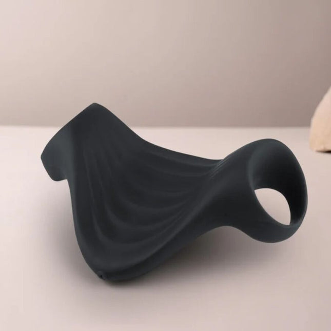 ROCKS-OFF - MASTURBATOR VIBRATOR FLEXIBIL PALM BLACK