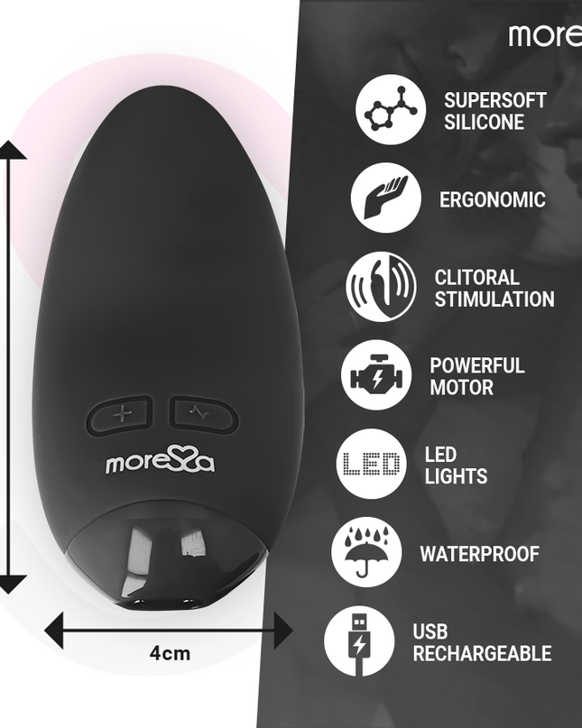 MORESSA - BLOSSOM BLACK VIBRATOR