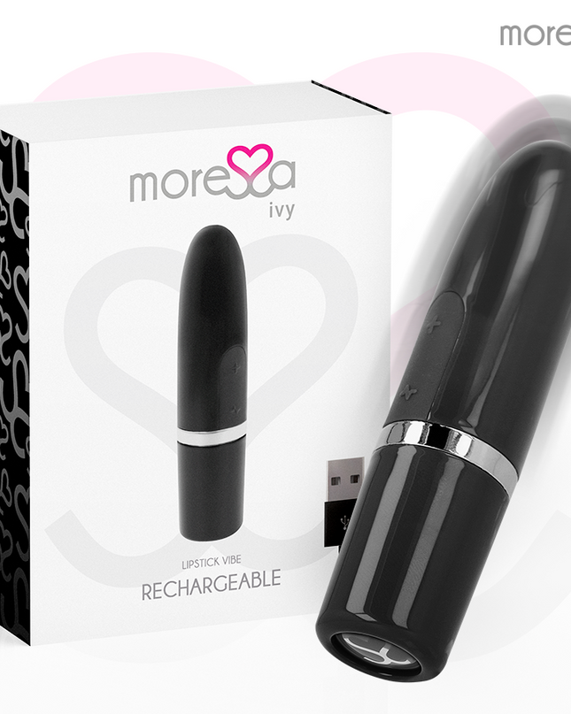 MORESSA - VIBRATOR STIMULATOR IVY NEGRU DE CĂLĂTORIE