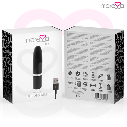 MORESSA - VIBRATOR STIMULATOR IVY NEGRU DE CĂLĂTORIE