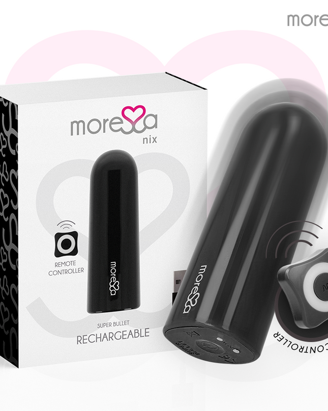 MORESSA - NIX VIBRATOR REMOTE CONTROL BLACK
