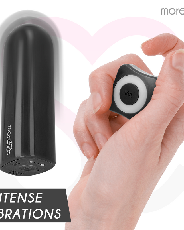 MORESSA - NIX VIBRATOR REMOTE CONTROL BLACK