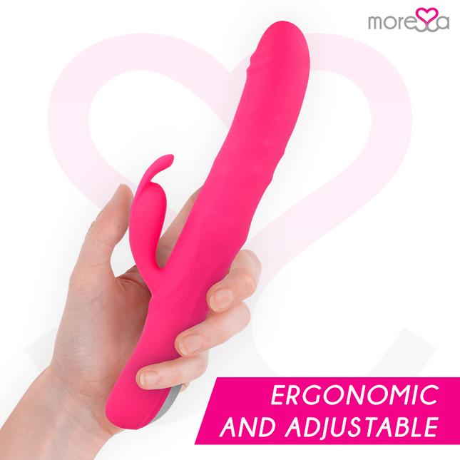VIBRATOR MORESSA - SOMER PREMIUM CU ROTAȚII MULTIPLE