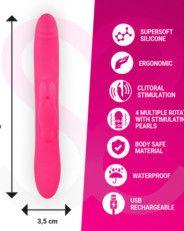 MORESSA - SOMER PREMIUM VIBRATOR WITH MULTIPLE ROTATION