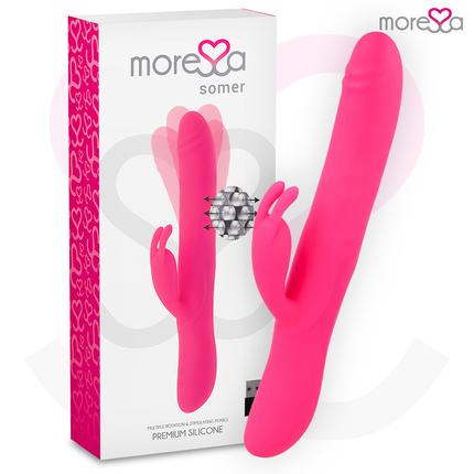 MORESSA - SOMER PREMIUM VIBRATOR WITH MULTIPLE ROTATION