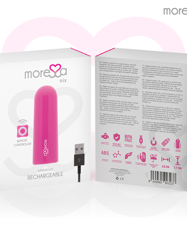 MORESSA - NIX VIBRATOR REMOTE CONTROL PINK