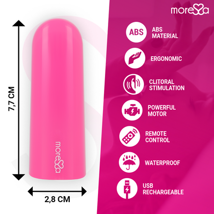 MORESSA - NIX VIBRATOR REMOTE CONTROL PINK