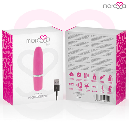 MORESSA - IVY VIBRATOR STIMULATOR TRAVEL PINK