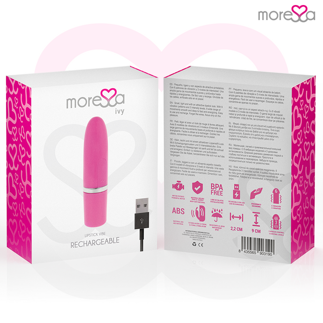 MORESSA - VIBRATOR STIMULATOR IVY ROZ DE CĂLĂTORIE