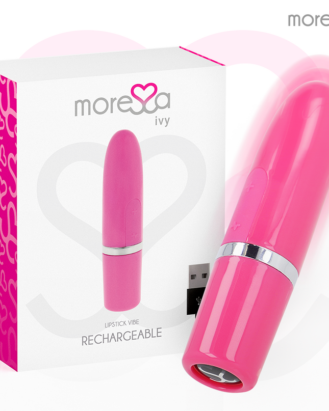 MORESSA - IVY VIBRATOR STIMULATOR TRAVEL PINK