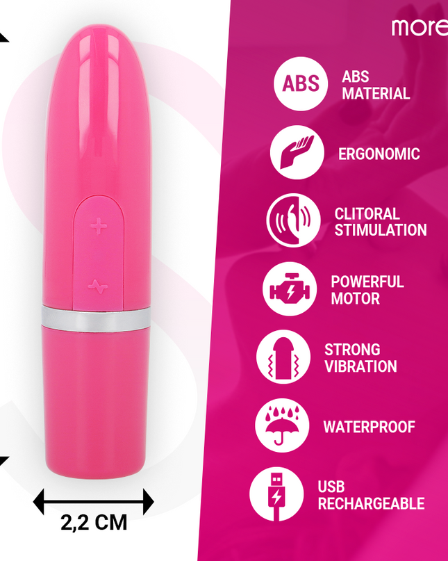 MORESSA - IVY VIBRATOR STIMULATOR TRAVEL PINK