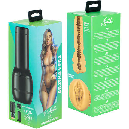 KIIROO - SIMTE-O PE AGATHA VEGA MASTURBADOR COLECȚIA STARS