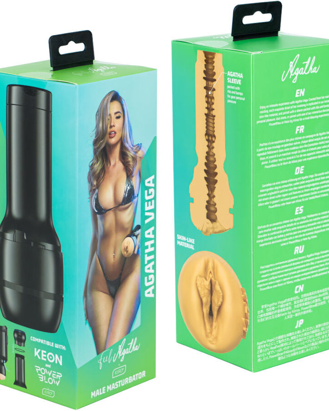 KIIROO - SIMTE-O PE AGATHA VEGA MASTURBADOR COLECȚIA STARS