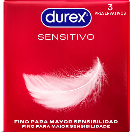 DUREX - PREZERVATIVE SENSITIVE 3 UNITĂȚI