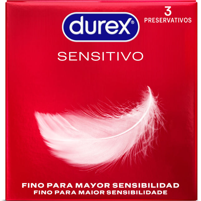 DUREX - PREZERVATIVE SENSITIVE 3 UNITĂȚI