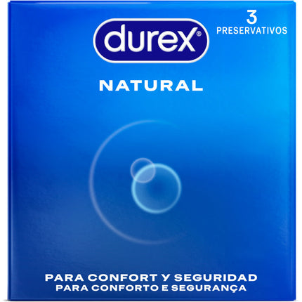 DUREX - PREZERVATIVE NATURALE 3 UNITĂȚI