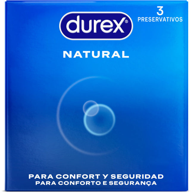 DUREX - PREZERVATIVE NATURALE 3 UNITĂȚI