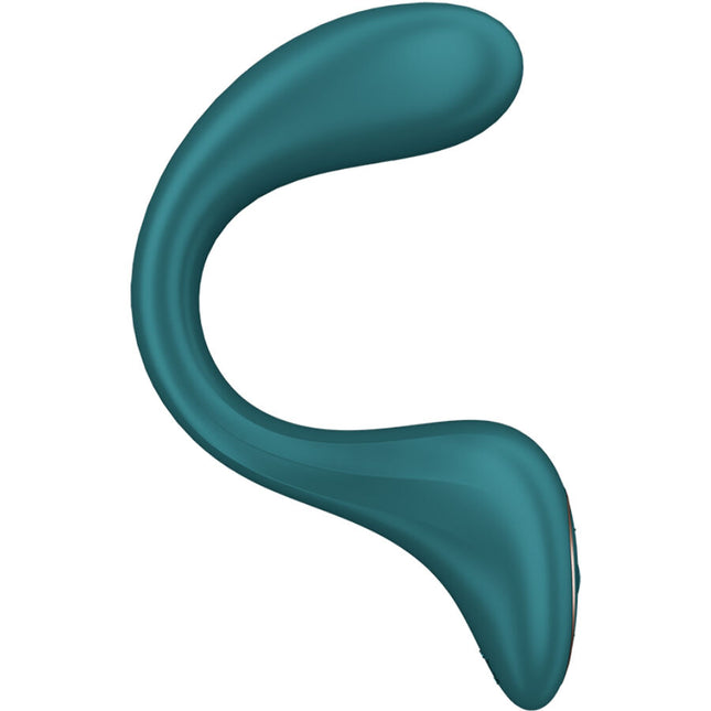 SATISFYER - VIBRATOR G FOR FODDES 2 RABBIT VERDE STICLĂ