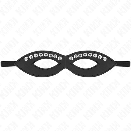 KINK - EYE MASK WITH MINI RIVETS MODEL 1 20.5 x 5.5 CM