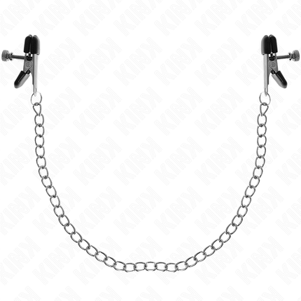 KINK - CLEMĂ PENTRU SPRÂNZĂRI CU LANȚ PLAT, ARGINTIE 34 CM