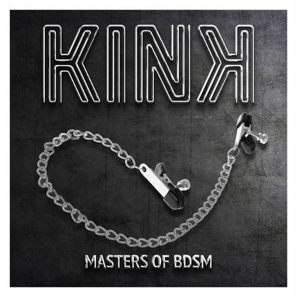 KINK - CLEMĂ PENTRU SPRÂNZĂRI CU LANȚ PLAT, ARGINTIE 34 CM