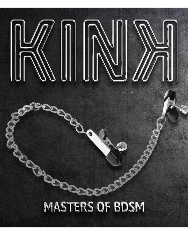 KINK - CLEMĂ PENTRU SPRÂNZĂRI CU LANȚ PLAT, ARGINTIE 34 CM