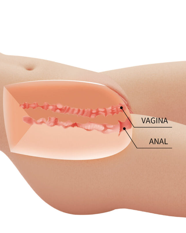 CRAZY BULL - TIFFANY TORSO FEMININ REALISTIC, VAGIN ȘI ANAL 5,5 KG