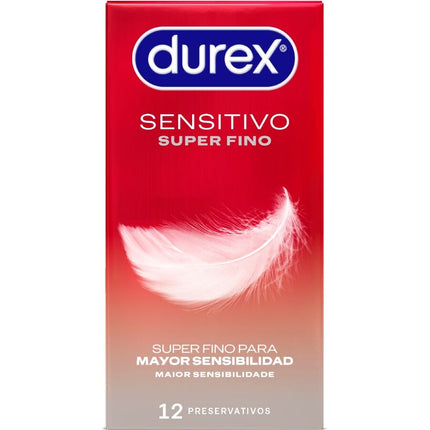 DUREX - SUPER THIN SENSITIVE 12 UNITĂȚI