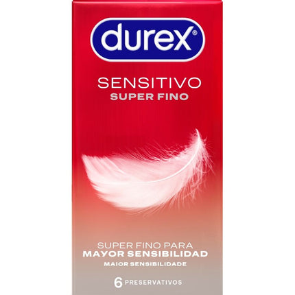 DUREX - SUPER THIN SENSITIVE 6 UNITĂȚI