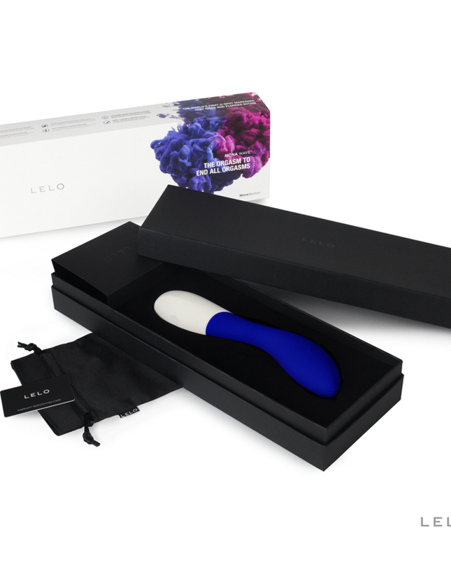LELO - VIBRATOR MONA WAVE ALBASTRU NOAPTE 