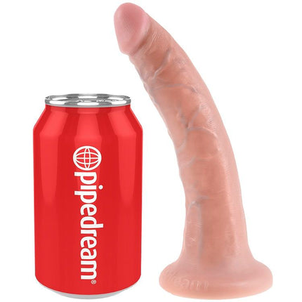 KING COCK - 7 DILDO-URI FLESH 17,8 CM