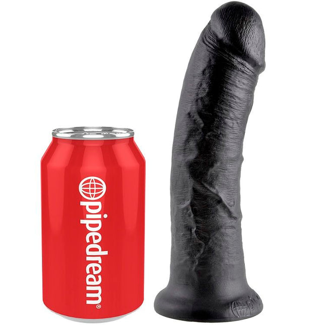 KING COCK - 8 DILDOURI NEGRE 20,3 CM