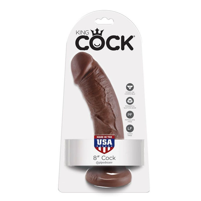 KING COCK - 8 DILDOURI MARO 20,3 CM