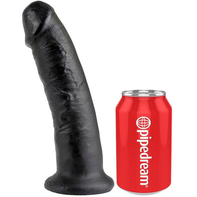 KING COCK - 9 DILDOURI NEGRE 22,9 CM