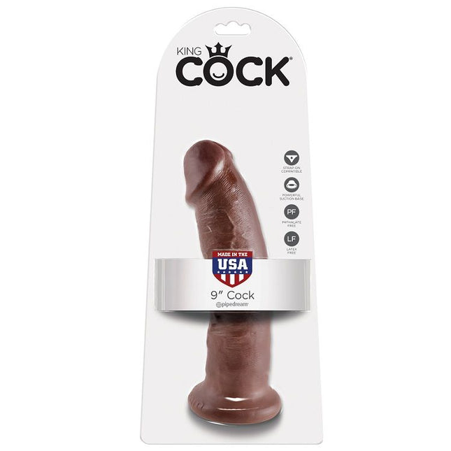 KING COCK - 9 DILDO MARO 22,9 CM
