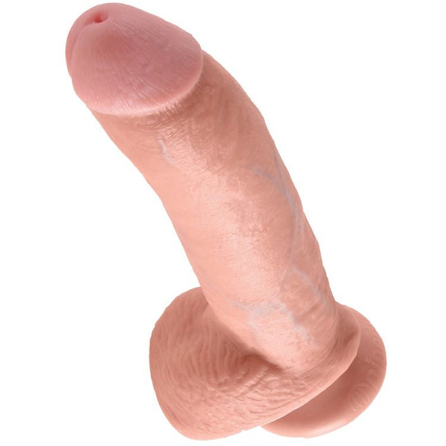 KING COCK - 9 DILDO-URI DIN CARNE CU TESTE 22,9 CM