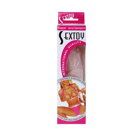 BAILE - DILDO REALISTIC DIN SILICON, 19 CM, CULOARE CUTIE ALEATORIE