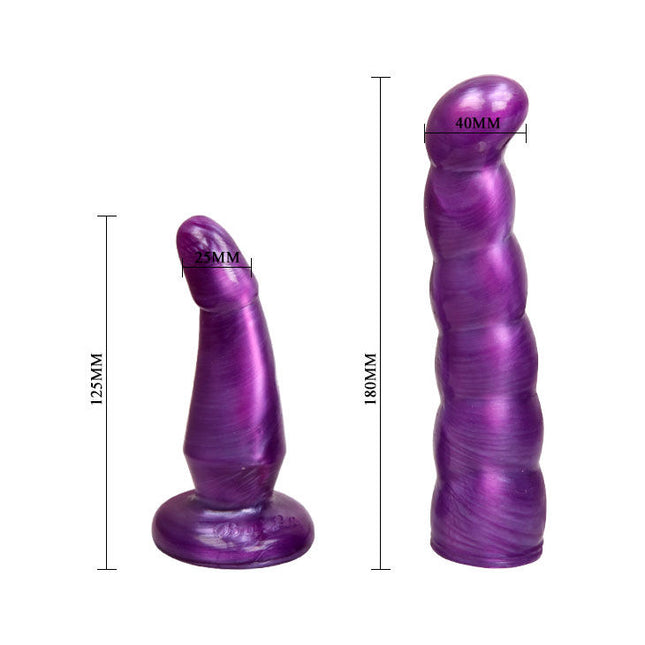 BAILE - HAM ANAL ȘI VAGINAL FEMININ LILAC GPOINT 17 CM