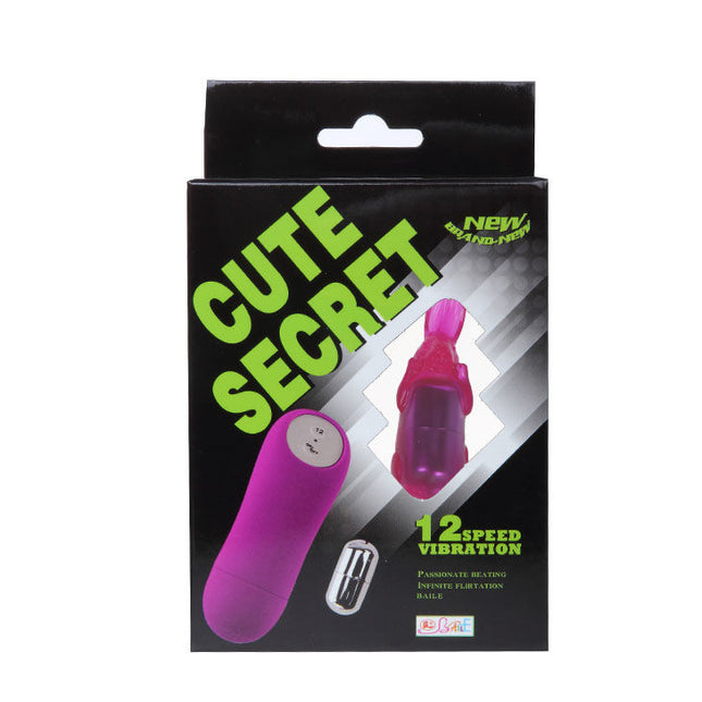 BAILE - VIBRATOR DRĂGUȚ CU IEPURAȘ SECRET 12 VITEZE