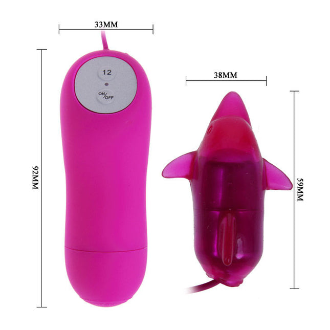BAILE - VIBRATOR DRĂGUȚ SECRET DELFIN 12V